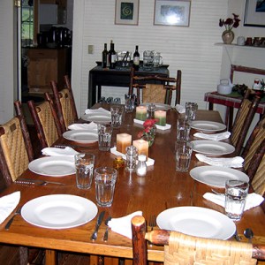 Hambidge dining room