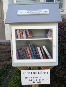 Little Free Library on Logan Street