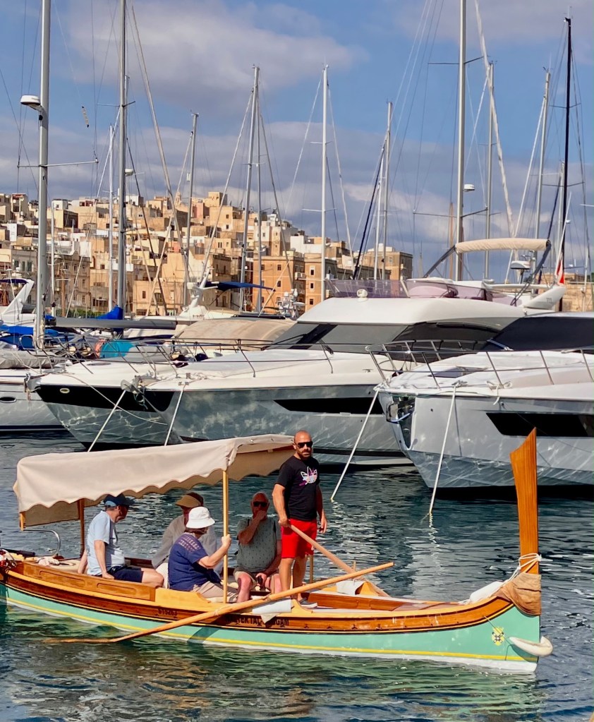 A Luzzi, the traditional Maltese boat